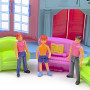 Ігровий набір Ляльковий будиночок з фігурками IM443