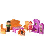 Ігровий набір Ляльковий будиночок з фігурками IM343