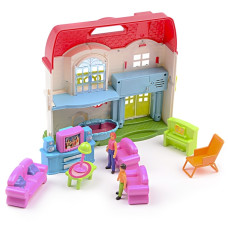 Ігровий набір Ляльковий будиночок з фігурками IM436 