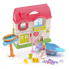 Ігровий набір Ляльковий будиночок з басейном і фігурками IM437 