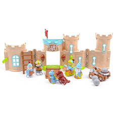 Ігровий набір Ляльковий замок з фігурками та катапультою IM426