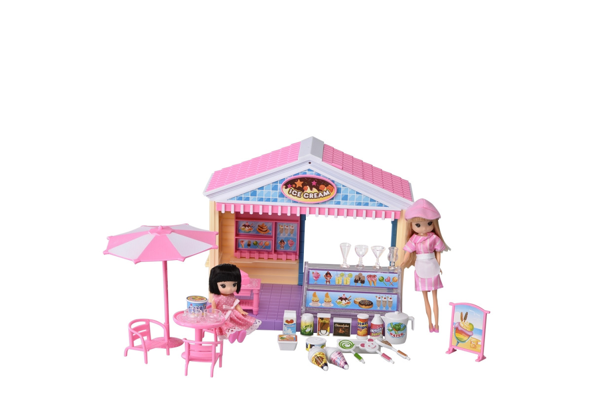 Ігровий набір будиночок для ляльки Кафе-морозиво IM368 