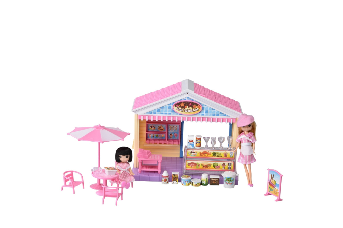 Ігровий набір будиночок для ляльки Кафе-морозиво IM373 
