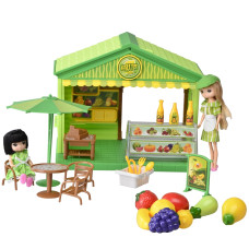 Ігровий набір будиночок для ляльки Магазин фруктів IM366