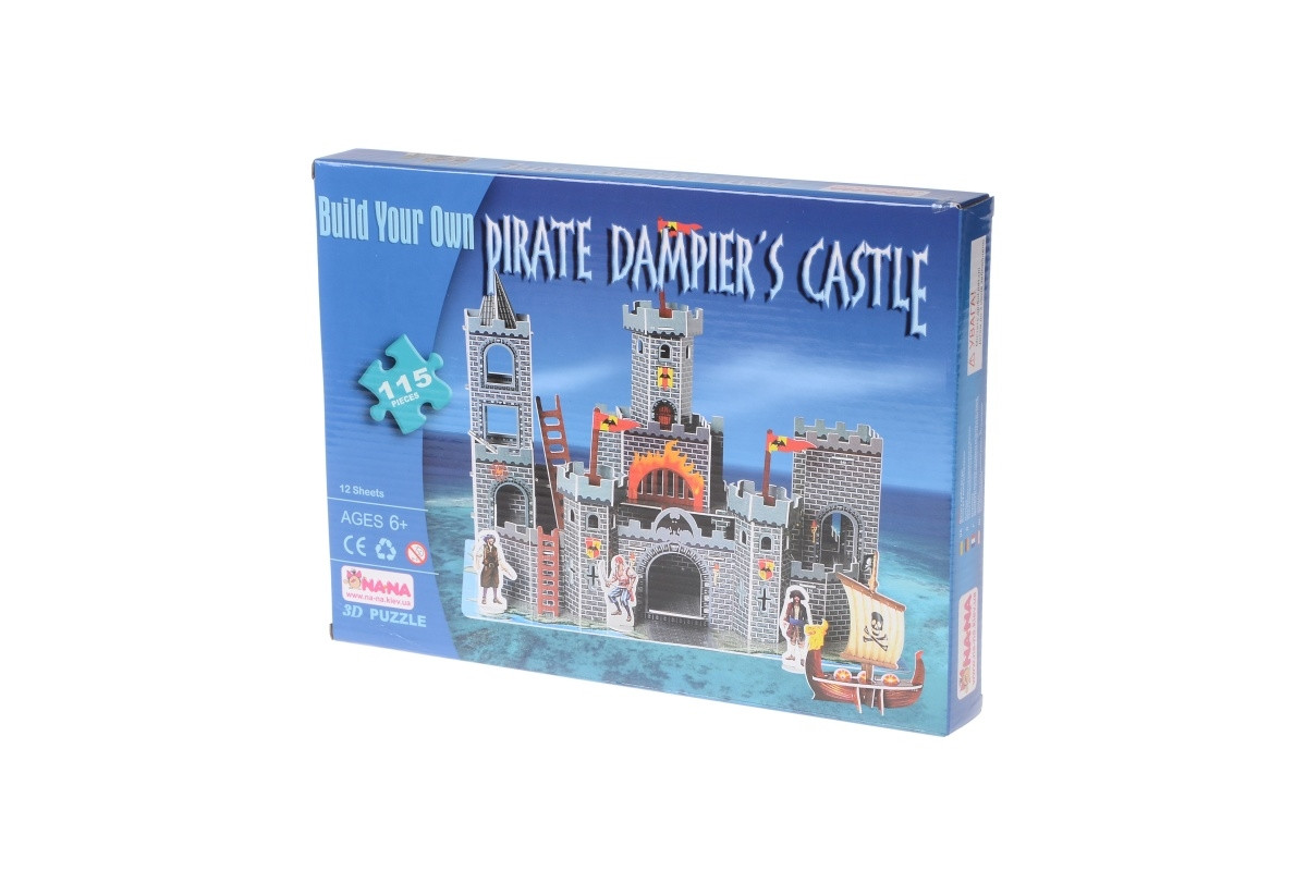 3D Пазл Замок піратів IE13 