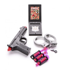 Ігровий набір Пістолет з присосками, рація та наручники IM116C