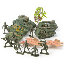 Ігровий набір Солдатики з бронемашинами і танками ID255