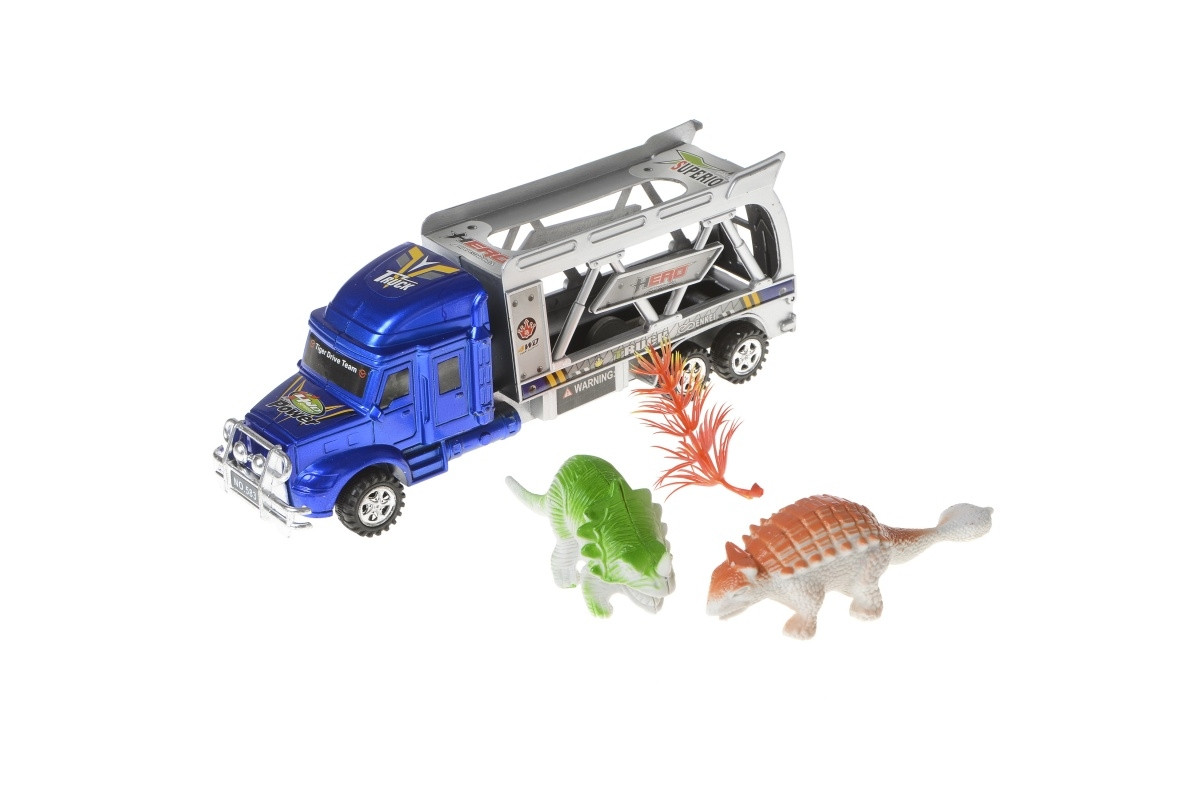 Іграшкова вантажівка з платформою і фігурками IM96B 