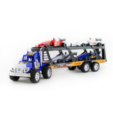 Іграшкова вантажівка з платформою для машинок IM97B
