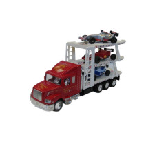 Іграшкова вантажівка з платформою для машинок IM78C