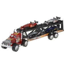 Іграшкова вантажівка з платформою для машинок IM97A