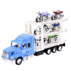 Іграшкова вантажівка з платформою для машинок IM78A