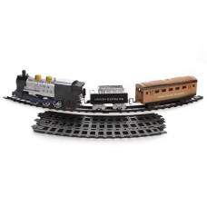 Іграшкова залізниця з паротягом і вагонами IM256