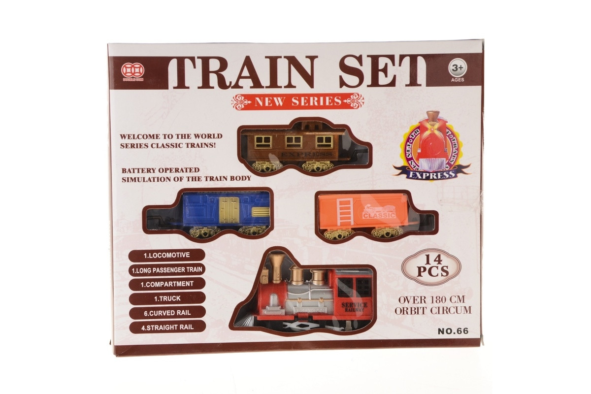 Дитяча залізниця з потягом і вагонами IM242