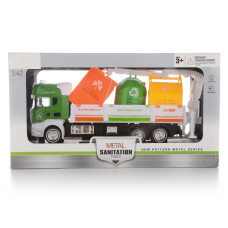 Іграшкова вантажівка з причепом IM304/GR