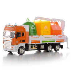 Іграшкова вантажівка з причепом IM304/OR