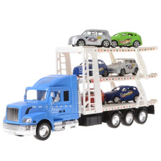 Іграшкова вантажівка з платформою для машинок IM79A