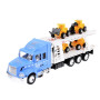 Іграшкова вантажівка з платформою для машинок IM76C