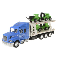 Іграшкова вантажівка з платформою для машинок IM75C