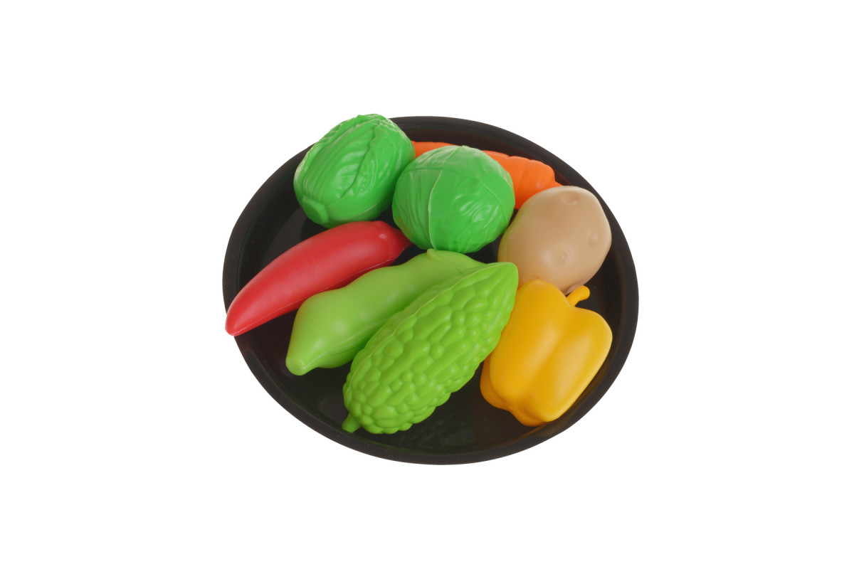 IR24 Іграшкові овочі та фрукти 8 шт.