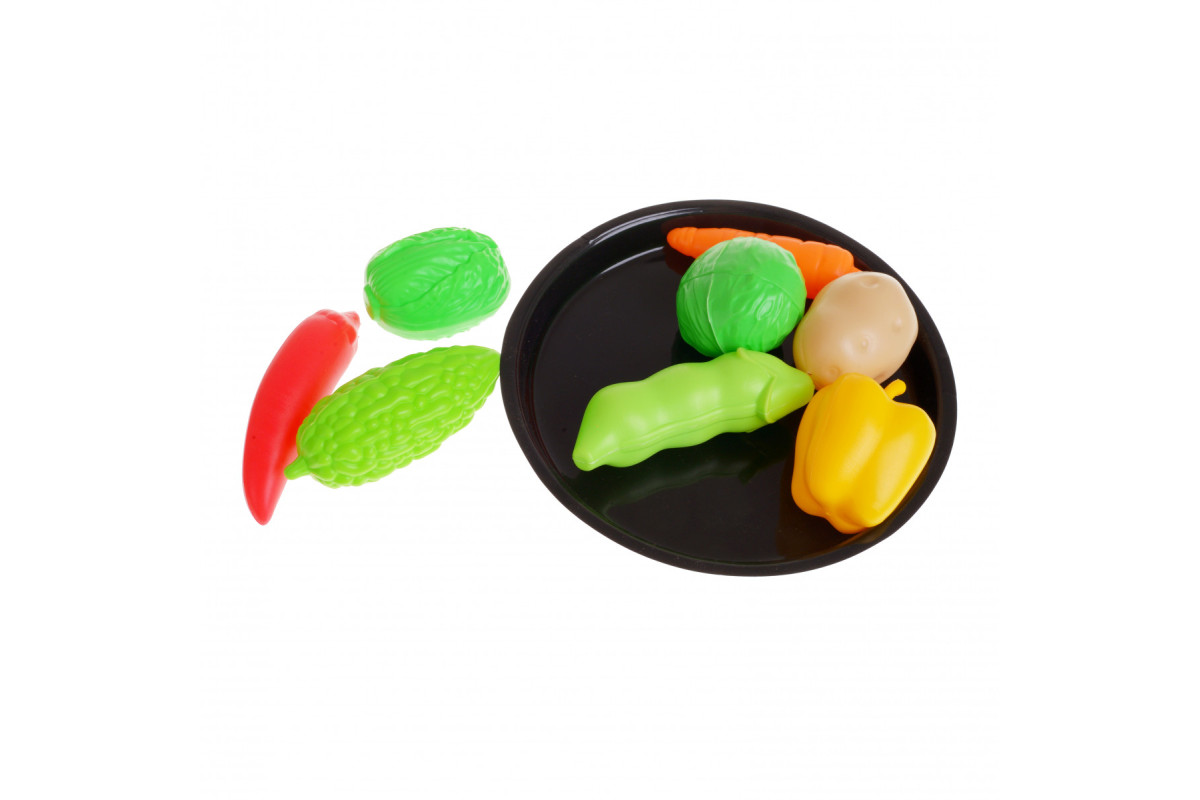 Іграшкові овочі та фрукти 8 шт. IR24