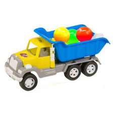 Іграшкова машина Самоскид з 6 кульками